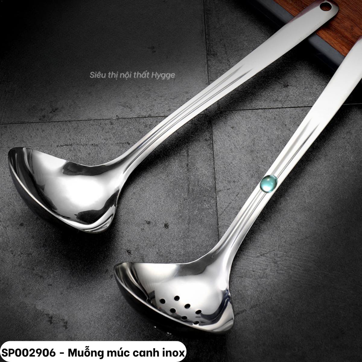  Muỗng múc canh inox 