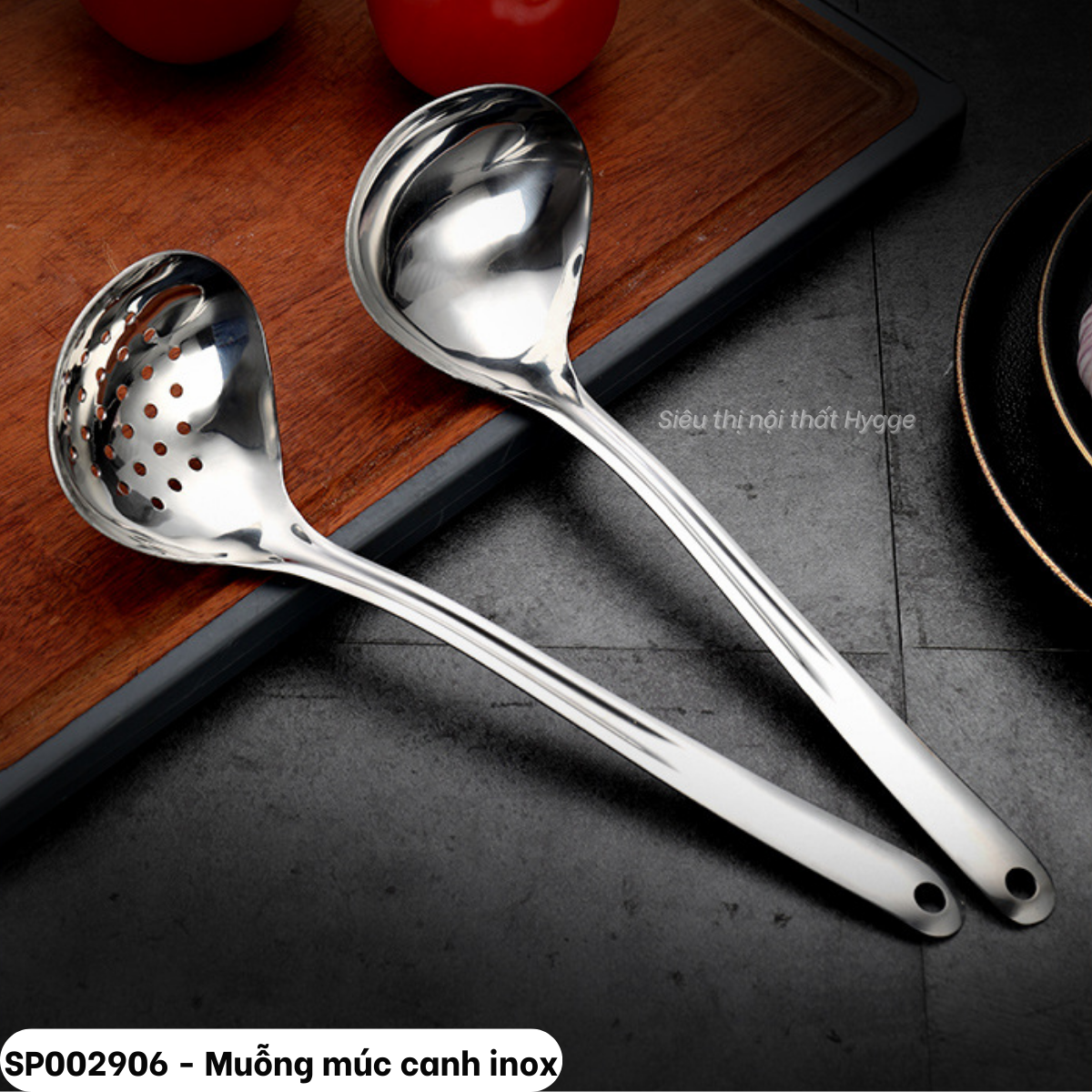  Muỗng múc canh inox 