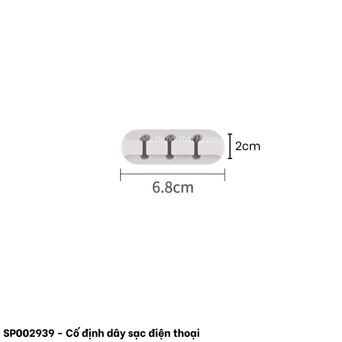  Cố định dây sạc điện thoại 