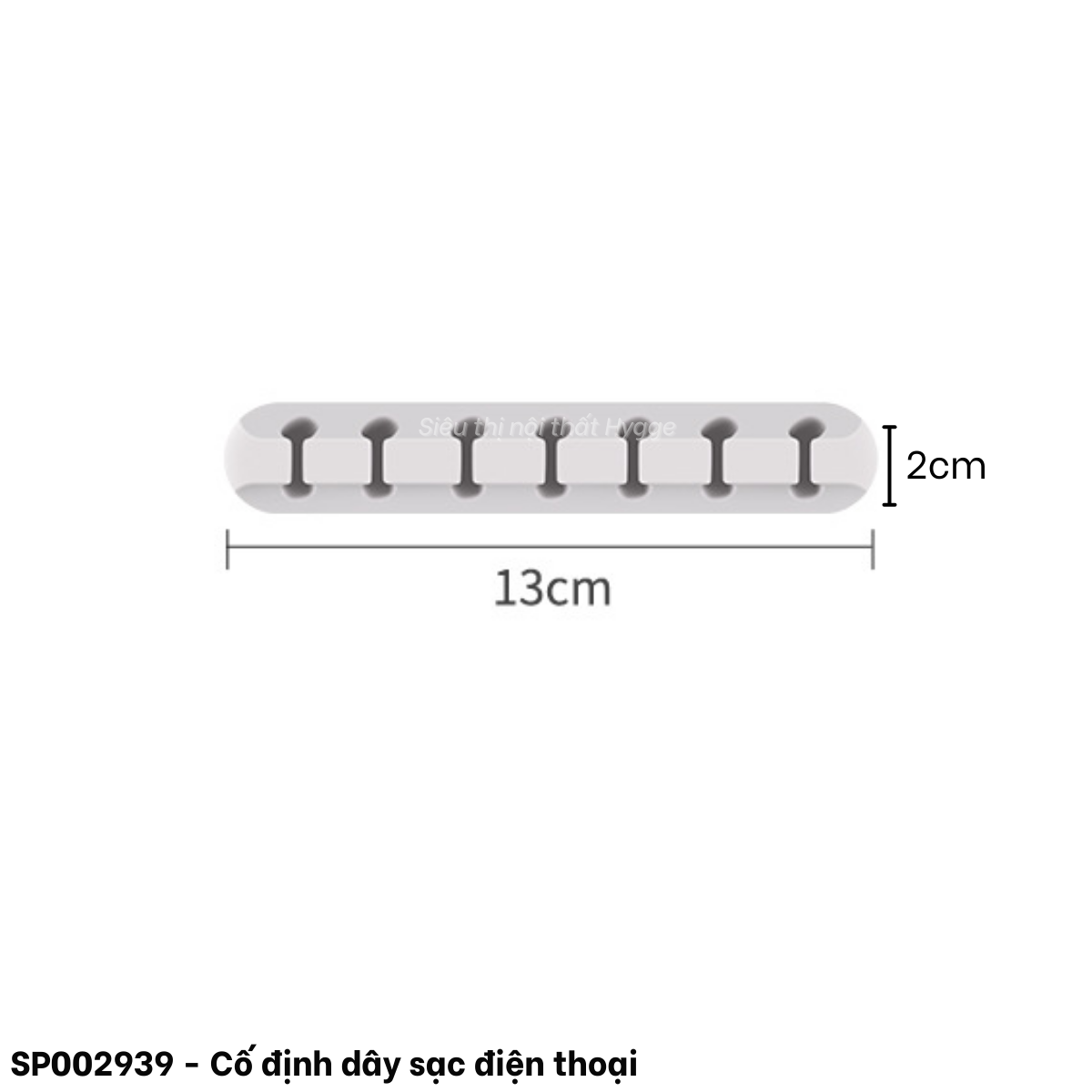  Cố định dây sạc điện thoại 