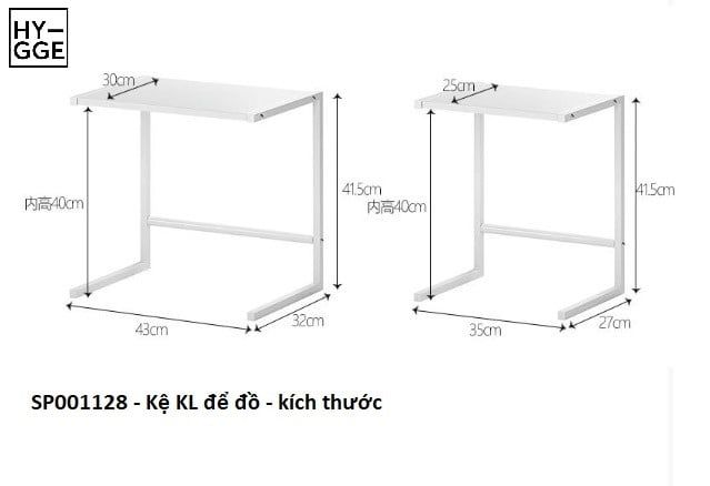  Giá để nhà bếp, văn phòng đa năng Trắng 