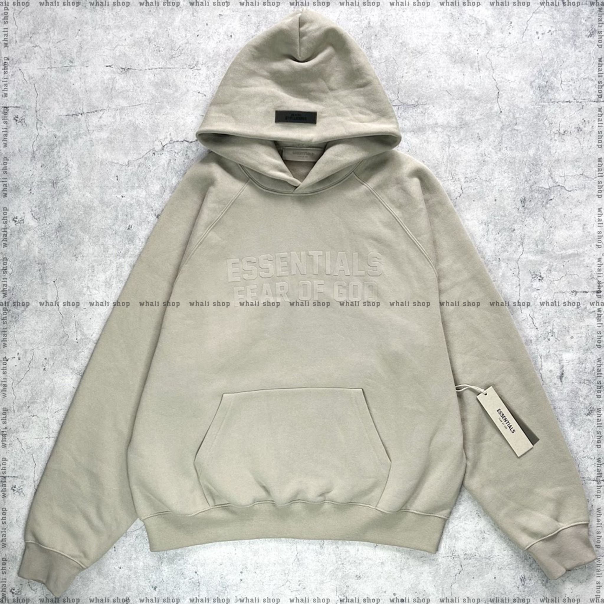 Áo Hoodie FOG Essentials Logo Nhung SS22