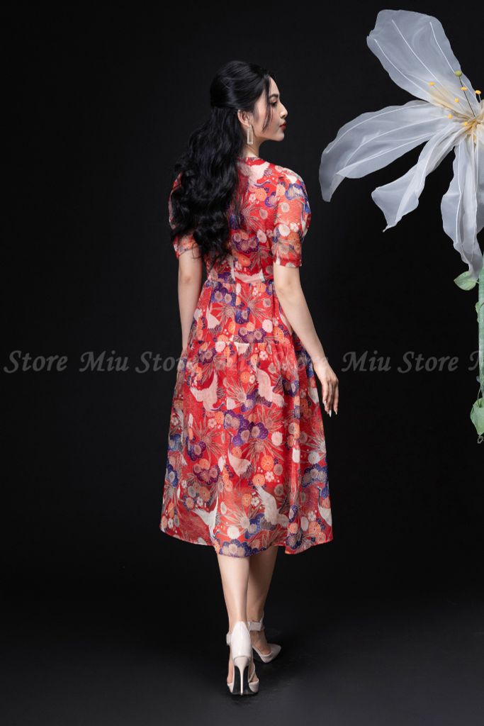 Mua chân váy hoa chân váy xoè hoa nhiều hoạ tiết  Tiki