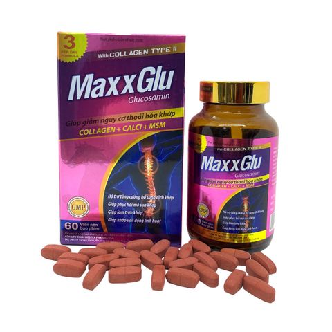 Viên uống xương khớp Maxx Glu (hồng)