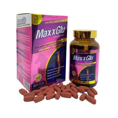 Viên uống xương khớp Maxx Glu (hồng)