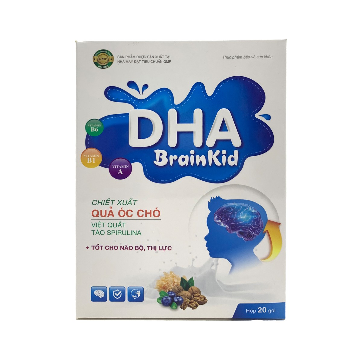 Cốm bổ não trẻ em dha Braind kid tốt cho não bộ và thị lực