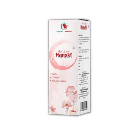 Bọt vệ sinh HANAKI dành cho nữ, làm sạch dịu nhẹ, duy trì độ ẩm và pH tự nhiên cho da (chai màu hồng)