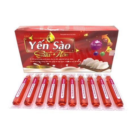 Siro Ăn Ngon Yến Sào Sữa Non Chùm Ngây