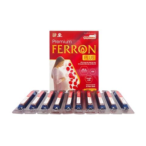 Premium Ferron Plus hỗ trợ tăng khả năng tạo máu cho người lớn và trẻ em