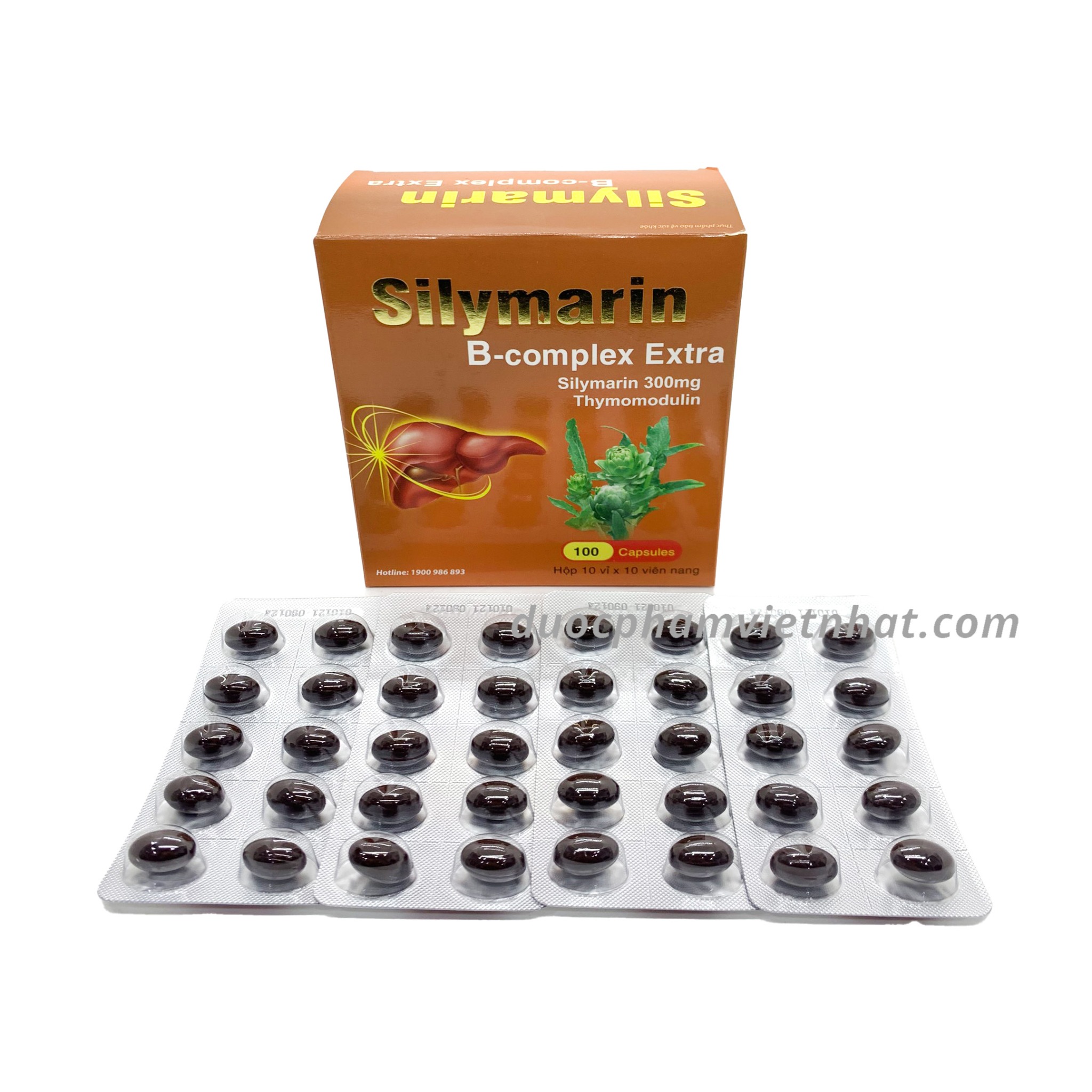 Viên uông bổ gan SILYMARIN EXTRA giải độc gan, mát gan