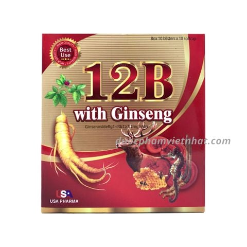 12B With Ginseng usa