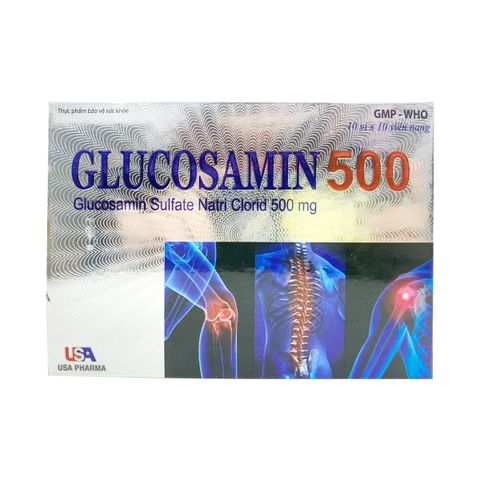 Viên uống xương khớp Glucosamin 500 (Usa)