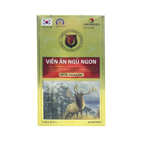 Viên Ăn Ngủ Ngon Vita Health (vàng)