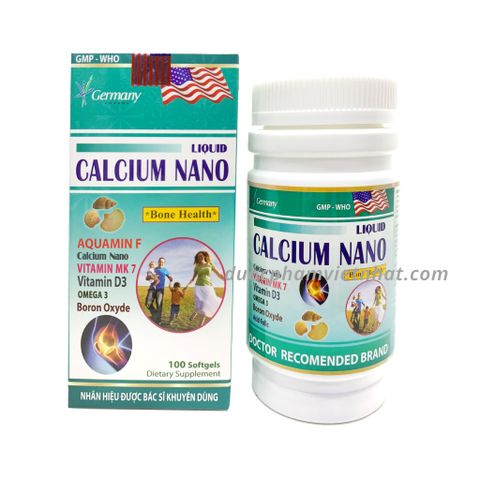 Liquid Calcium Nano (xanh ngọc)