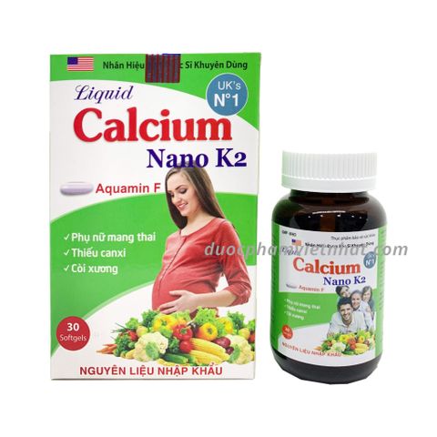 Liquid Calcium Nano K2 (xanh lá)