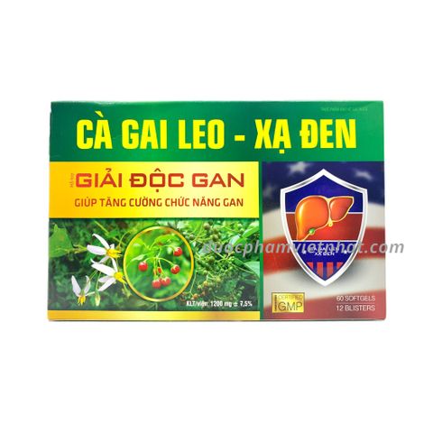 Cà Gai Leo Xạ Đen (vỉ 60V)