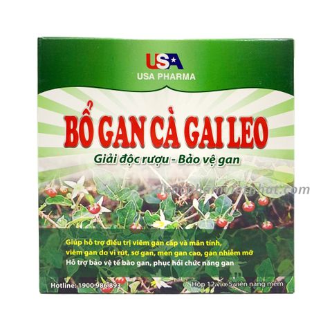 Bổ Gan Cà Gai Leo (Usapharma)