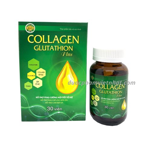 Collagen Glutathion Plus (xanh)