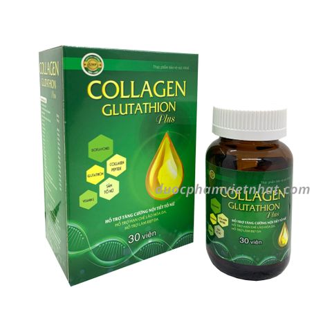 Collagen Glutathion Plus (xanh)