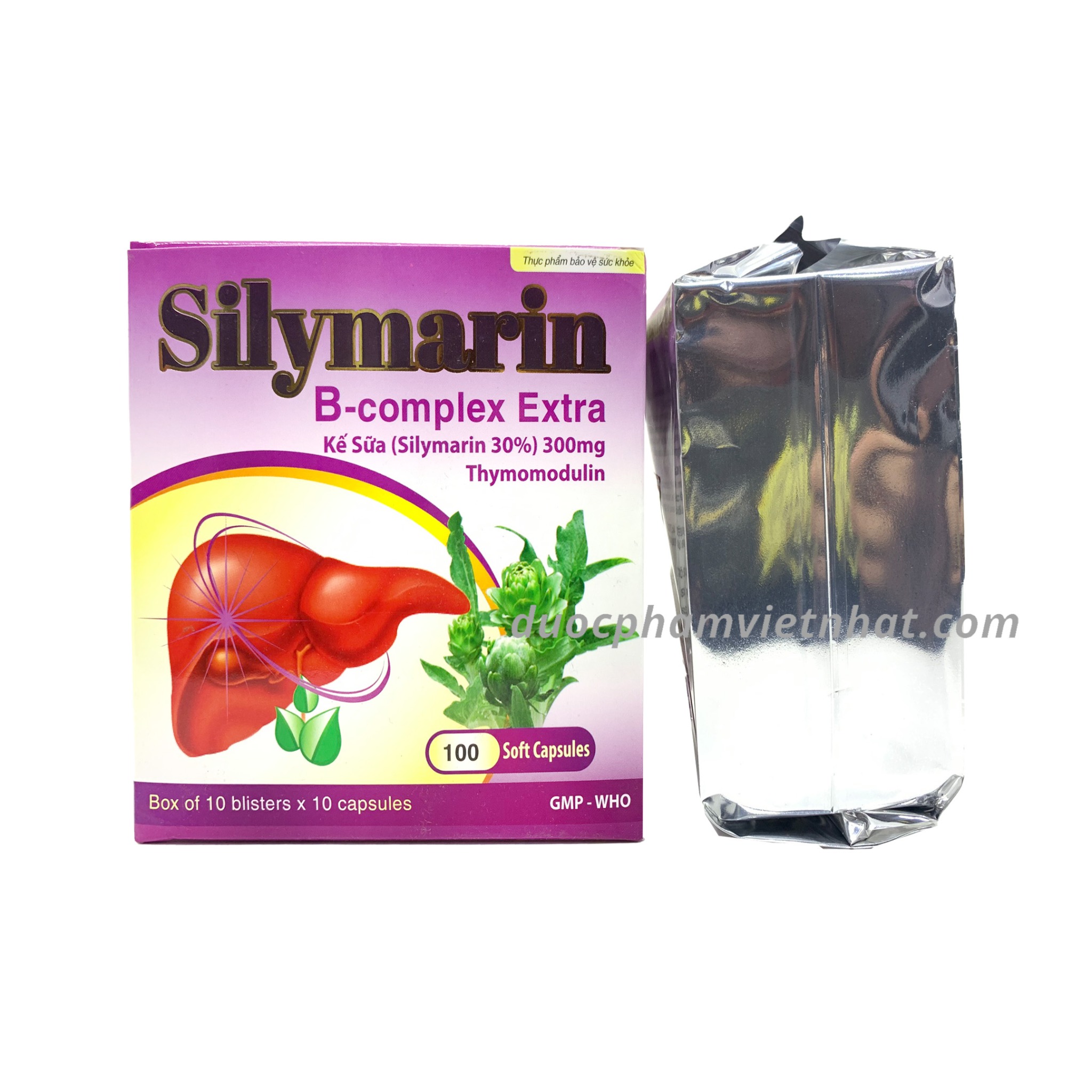 Viên uông bổ gan SILYMARIN EXTRA giải độc gan, mát gan, hạn