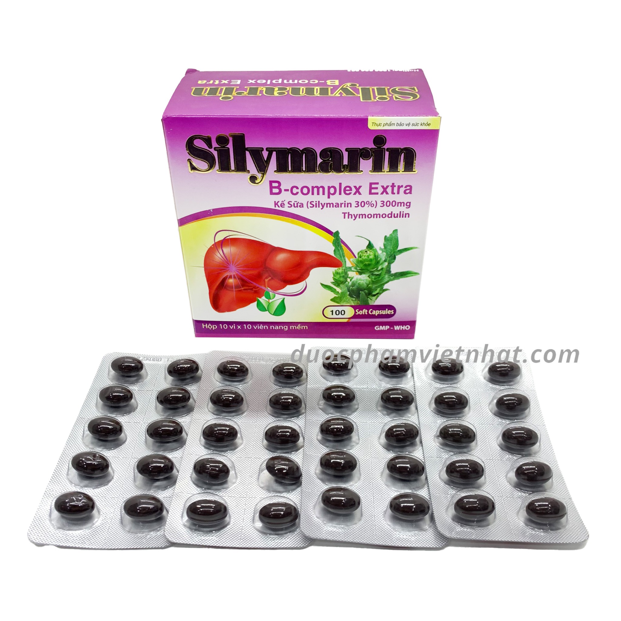 Viên uông bổ gan SILYMARIN EXTRA giải độc gan, mát gan, hạn