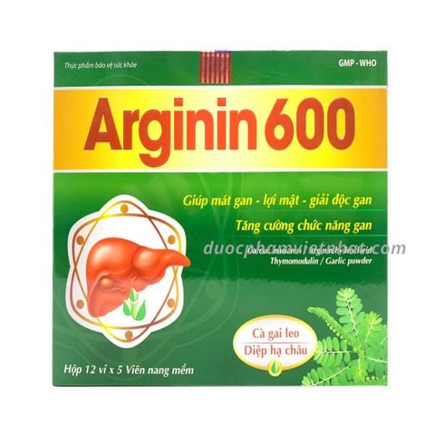 Arginin 600 (xanh lá)