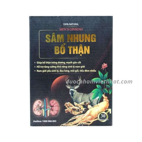 Men'S Ginseng Sâm Nhung Bổ Thận