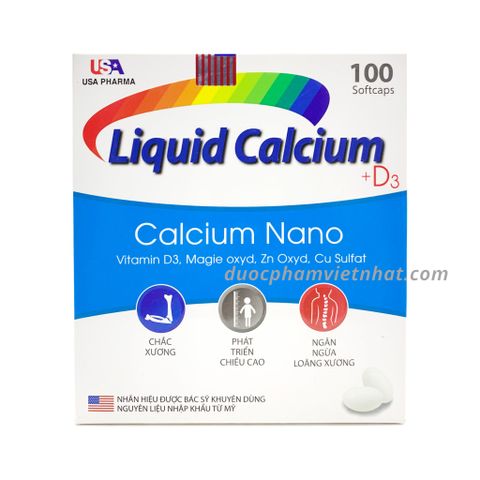 Liquid Calcium D3 (Dải 7 màu)