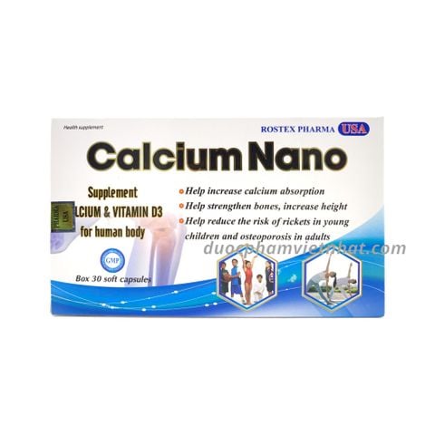 Calcium Nano Rostex (xanh biển)