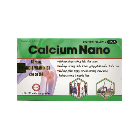 Calcium Nano Rostex (xanh lá)