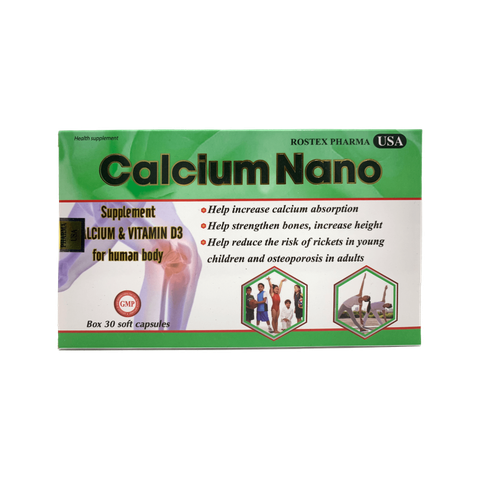 Calcium Nano Rostex (xanh lá)