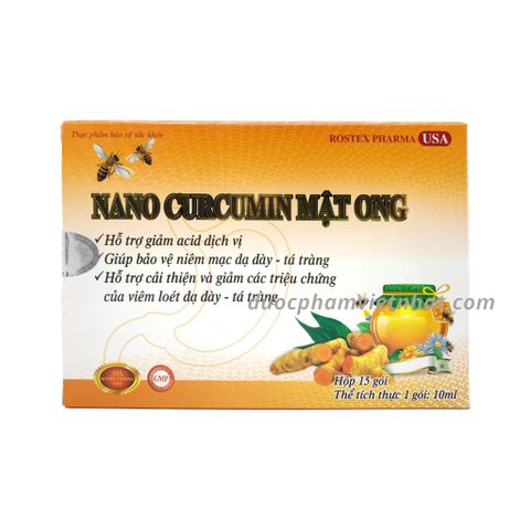 Dung Dịch Curcumin Mật Ong Rostex