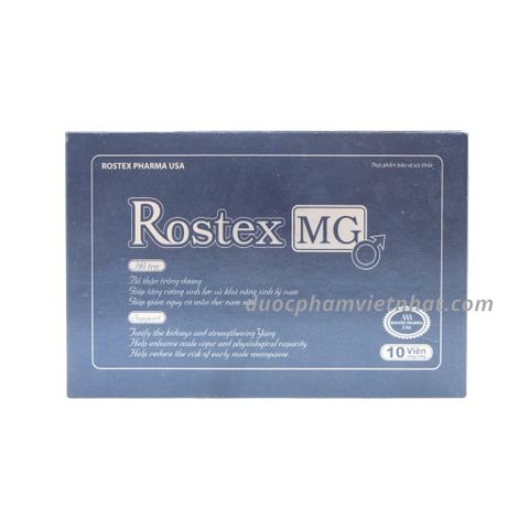 Viên uống ROSTEX MG giúp bổ thận, tăng cường sinh lực phái mạnh (XANH)