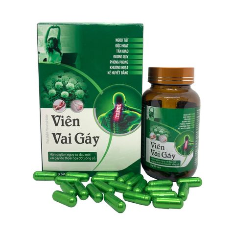 Viên uống Viên Vai Gáy giảm các triệu chứng đau mỏi vai gáy