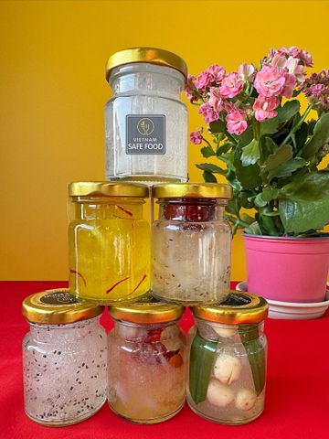  Set 6 hũ Yến Tươi Chưng Nóng - size 75ml 