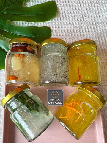  Set 5 hũ Yến Tươi Chưng Nóng - size 75ml 