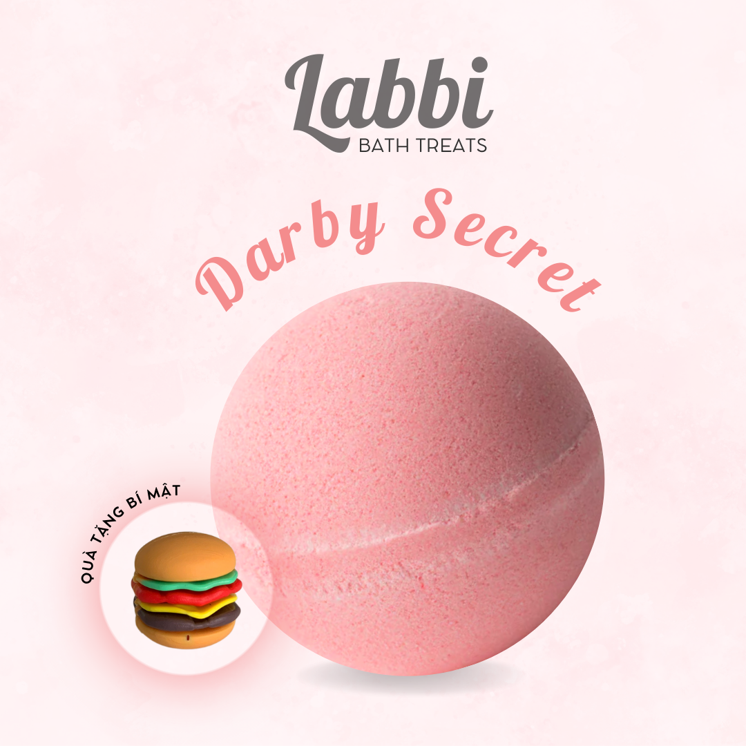 DARBY [Labbi] Secret bath bomb / Viên sủi bồn tắm bí mật / Bom tắm có