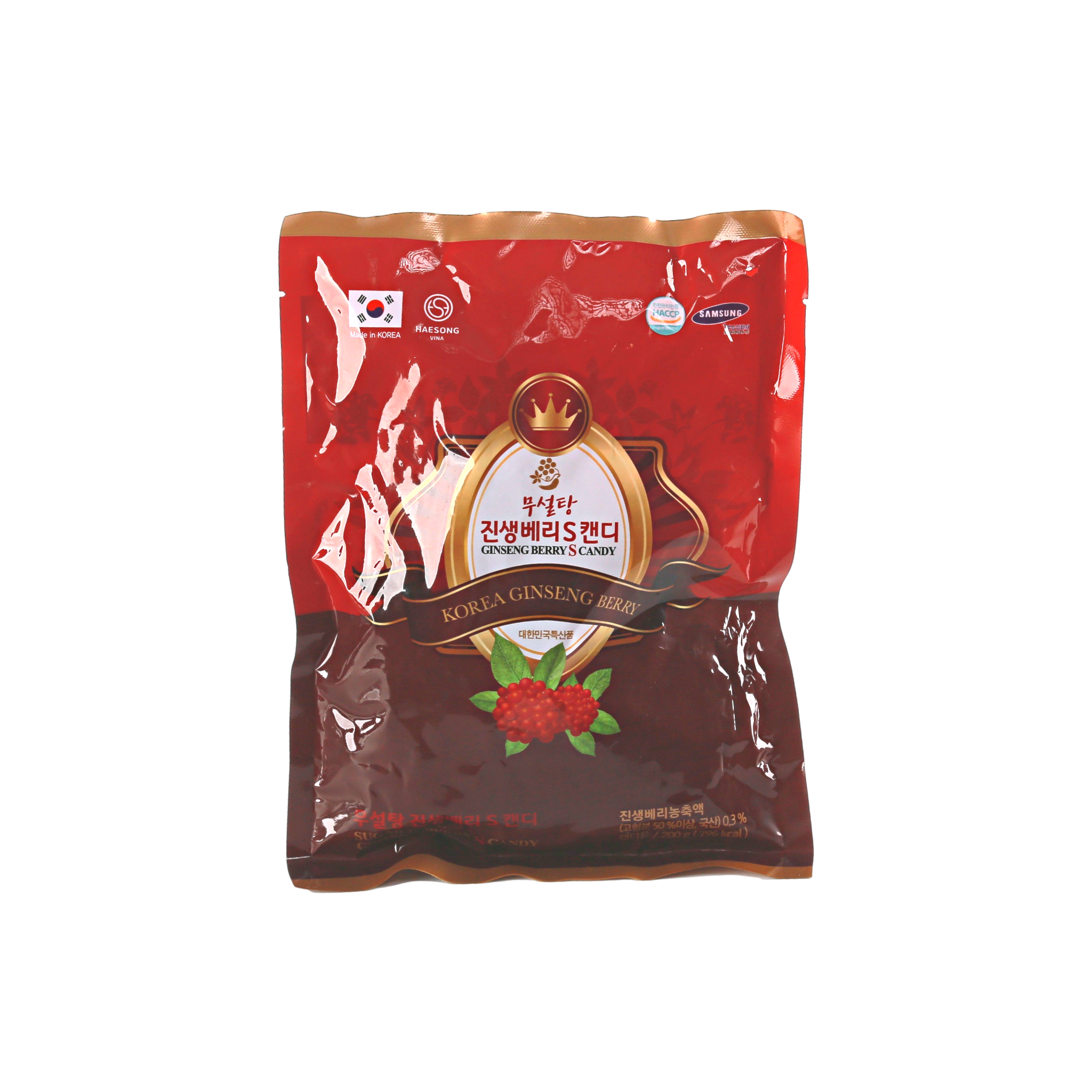  Kẹo quả sâm không đường - Sugar Free Ginsengberry Candy 