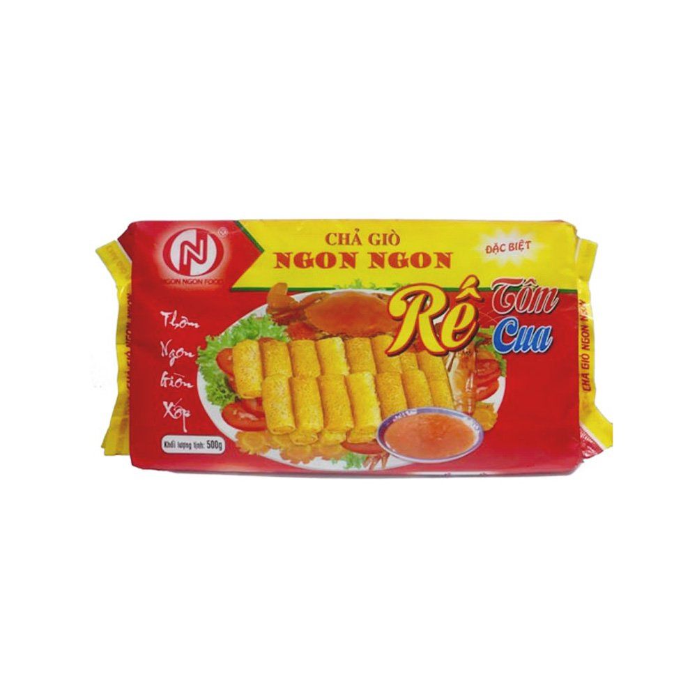  Chả Giò Rế Tôm Cua 500G - Ngon Ngon Food 