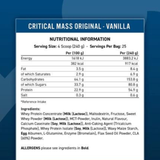  APPLIED NUTRITION ORIGINAL CRTICAL MASS 6KG 