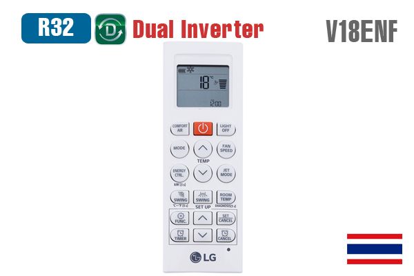  Điều hòa LG 1 chiều 18.000BTU V18ENF 