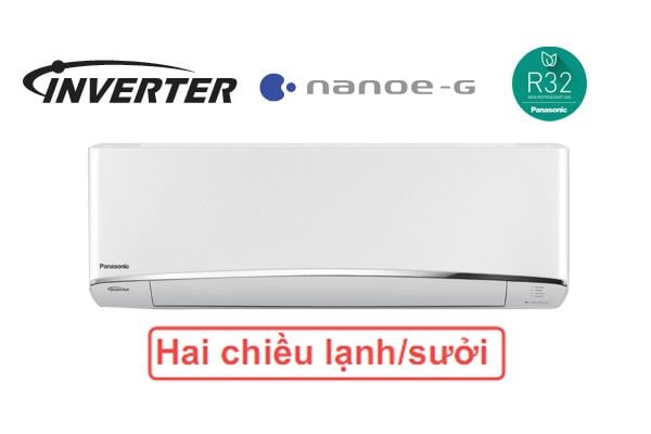  Điều hòa Panasonic 2 chiều 9.000BTU inverter YZ9UKH-8 