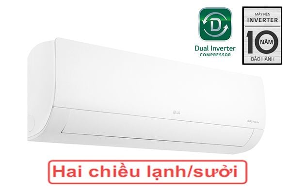  Điều hòa LG 2 chiều 9.000BTU inverter B10APF 