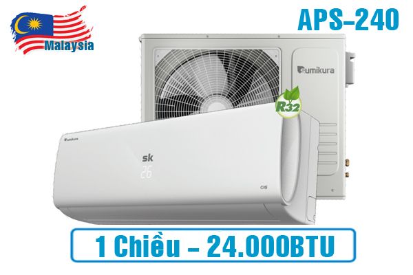  Điều hòa Sumikura 24000BTU 1 chiều APS-240 