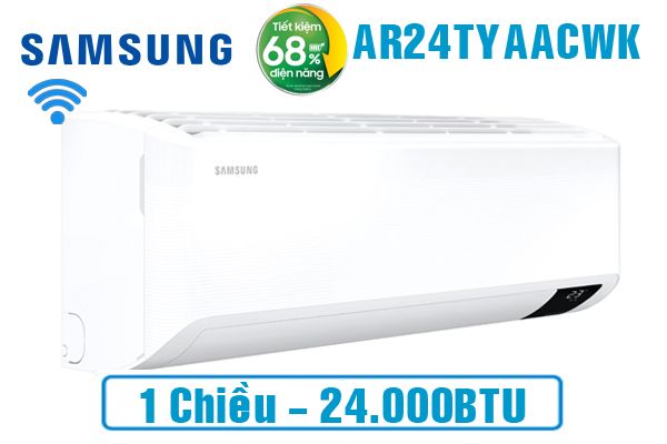  Điều hòa Samsung Inverter Smart Wind-Free 24000BTU AR24TYCACWKNSV 