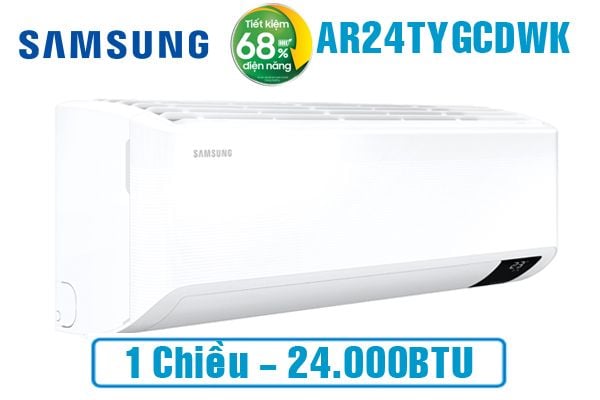  Điều hòa Samsung inverter wind-free 24000BTU AR24TYGCDWKNSV 