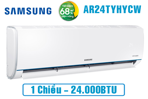 Samsung AR24TYHYCWKNSV, Điều hòa Samsung 24000BTU 1 chiều