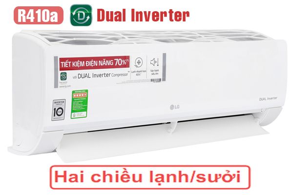  Điều hòa LG 2 chiều 9.000BTU inverter B10END 