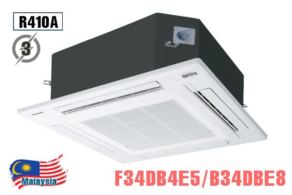  Điều hòa âm trần Panasonic 34.000BTU 2 chiều 3 Pha CS-F34DB4E5/CU-B34DBE8 