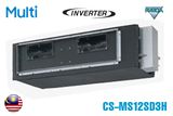  Điều hòa multi Panasonic dàn lạnh âm trần nối ống gió 12.000BTU 1 chiều CS-MS12SD3H 